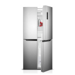 Aanbieding!! Fitelli KV404ISIL1 Amerikaanse koelkast Grijs 4 deurs - Afbeelding 2