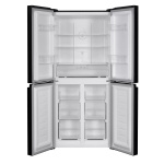 Aanbieding!! Fitelli KV404IBL1 Amerikaanse koelkast zwart RVS 4 deurs - Afbeelding 2