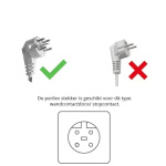 Fitelli FK6002RVS keramisch Fornuis 60CM met heteluchtoven- Grijs- 2 of 3 fase - Afbeelding 10