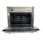 Luxe Fitelli FI9002RVS inductie fornuis RVS 90CM - Afbeelding 7