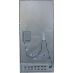 Luxe Fitelli KV475GLZW01, 4 deurs, Amerikaanse koelkast, zwart, Glazen voorkant, 83cm breed, No-Frost - Afbeelding 5