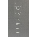 Luxe Fitelli KV475GLZW01, 4 deurs, Amerikaanse koelkast, zwart, Glazen voorkant, 83cm breed, No-Frost - Afbeelding 2