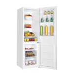 Fitelli KV253WIT1 Koel-vriescombinatie – 180 cm Hoog, 253 Liter, No Frost Technologie, Wit - Afbeelding 2