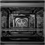 Inventum VFG6034WGRVS - Vrijstaand gasfornuis - Elektrische oven - 4 kookzones - 60 cm - RVS - Afbeelding 6