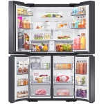 Nieuw met schade !! Samsung French-deur-koelkast met vriesvak, 178 cm, 649 l, AI Energy Mode (SmartThings), Auto Ice Maker, No Frost+, zwart, RF59C701EB1/EG - Afbeelding 3