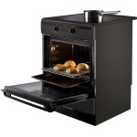 Inventum VFI6042ZWA - Vrijstaand inductie fornuis - Elektrische oven - 4 kookzones  60cm- 65 liter - zwart - Afbeelding 17