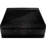 Inventum VFI6042ZWA - Vrijstaand inductie fornuis - Elektrische oven - 4 kookzones  60cm- 65 liter - zwart - Afbeelding 15