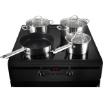 Inventum VFI6042ZWA - Vrijstaand inductie fornuis - Elektrische oven - 4 kookzones  60cm- 65 liter - zwart - Afbeelding 13