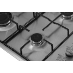 Fitelli GK601IBRVS Inbouw gaskookplaat - breedte 58 cm| Roestvrij staal - Afbeelding 4