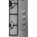 Fitelli GK601IBRVS Inbouw gaskookplaat - breedte 58 cm| Roestvrij staal - Afbeelding 5