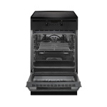 Inventum VFI5042ZWA - Vrijstaand inductie fornuis - Elektrische oven - 4 kookzones - 50 cm - 65 liter - Zwart - Afbeelding 2