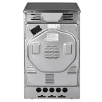 Inventum VFI6042RVS - Vrijstaand inductie fornuis - Elektrische oven - 4 kookzones - 60 cm - 65 liter - RVS/Zwart - Afbeelding 7