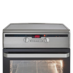 Inventum VFI6042RVS - Vrijstaand inductie fornuis - Elektrische oven - 4 kookzones - 60 cm - 65 liter - RVS/Zwart - Afbeelding 6