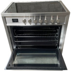 Luxe Fitelli FI9002RVS inductie fornuis RVS 90CM - Afbeelding 5