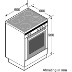 Bosch HLN39A050U - Serie 4 - Vrijstaande Inductieformuis - Afbeelding 6