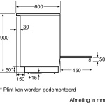 Bosch HLN39A050U - Serie 4 - Vrijstaande Inductieformuis - Afbeelding 8