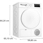 Bosch WTH8300SNL Serie 4 AutoDry Warmtepompdroger 8kg - Afbeelding 7
