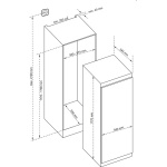 Sharp SJLD300E2XSEU Inbouw Koelkast 177cm - Afbeelding 8