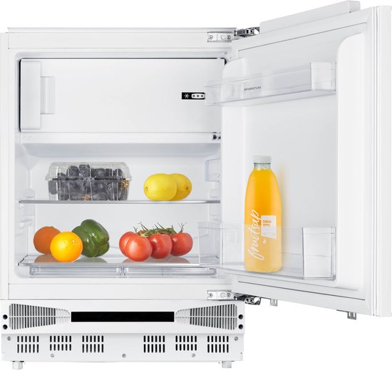 550x519 Inventum IKV0822D - Onderbouw Koelkast 82 cm - Vriesvak - Wit - Afbeelding 1