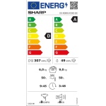 Sharp ESNDB914CWDBX Wasdroogcombinatie 9kg Wassen & 6kg drogen - Afbeelding 10