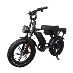 FATBIKE  OUXI V8 Max - Dubbele Accu - Zwart - Afbeelding 2