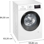 Siemens WM14N27TNL Wasmachine 8kg 1400toeren - Afbeelding 8