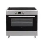 B-KEUZE!! Proff FSIEC-9059X luxe inductie fornuis 90 CM RVS breed met 5 kookzones en heteluchtoven