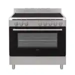Nieuw!! Proff FSVC-9060X keramisch vrijstaand fornuis RVS 90CM breed met heteluchtoven - 2 Fasen