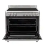 Nieuw!! Proff FSVC-9060X keramisch vrijstaand fornuis RVS 90CM breed met heteluchtoven - 2 Fasen - Afbeelding 3
