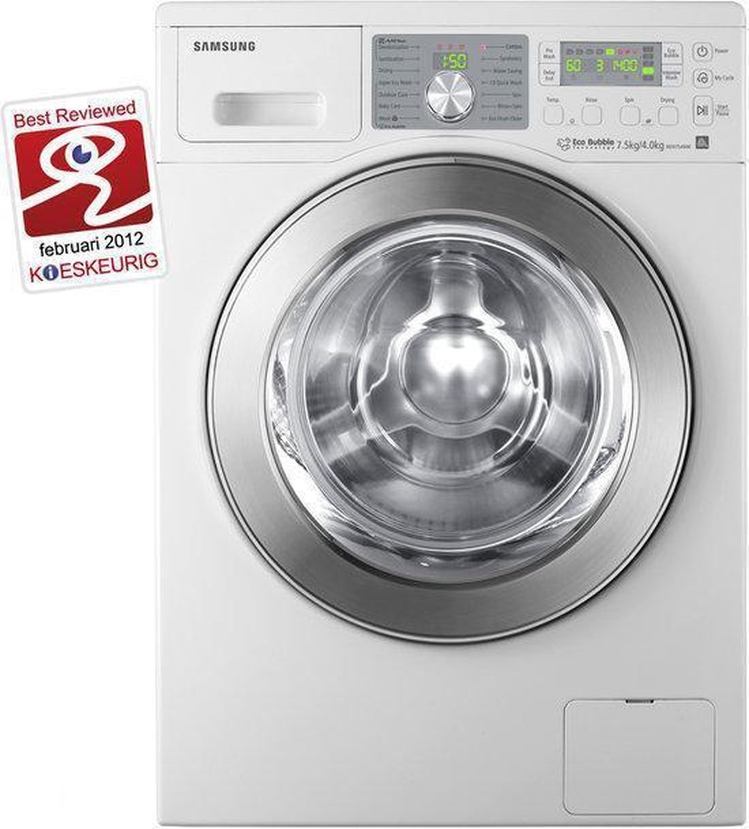 1085x1200.jpg Samsung WD0804Y8E Wasmachine 8 kg Wit A - Afbeelding 1