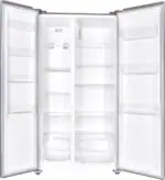 Aanbieding!! Fitelli KV436ISIL2 Amerikaanse koelkast Zilver grijs 90cm breed - Afbeelding 3