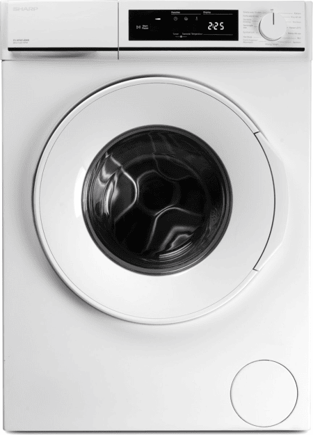 110296_864x1200.png Sharp ES-NFA814BWB Wasmachine 8kg 1400toeren - Afbeelding 1