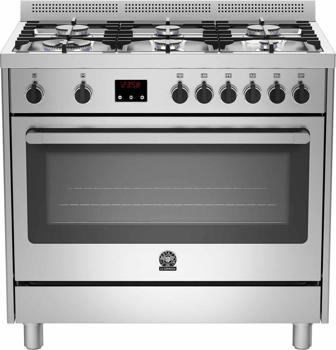 1150x1200.jpg La Germania Prima MXE06SU6N7D Gasfornuis, 90cm - Afbeelding 1
