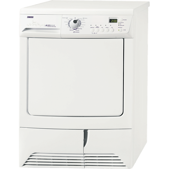 1336638985.png Zanussi Condensdroger ZTE 285 7kg - Afbeelding 1