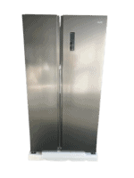 Aanbieding!! Fitelli KV436ISIL2 Amerikaanse koelkast Zilver grijs 90cm breed - Afbeelding 7