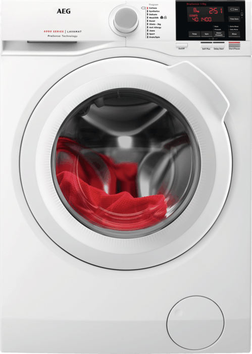2001654241.png Aeg L6FB84IW wasmachine met 8 kg. vulgewicht en 1400 toeren - Afbeelding 1