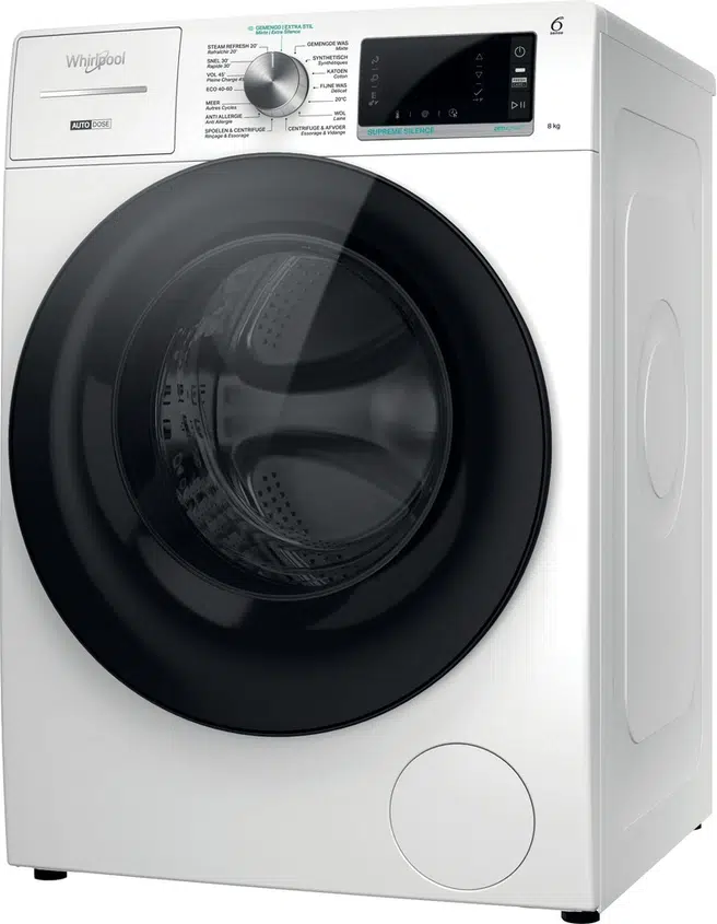 2004641546.webp Whirlpool W7 W845WB BE 8 kg - Afbeelding 1