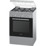 Bosch HXA090D50N gasfornuis met 4 branders, RVS
