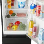 Inventum KV1500B Low Frost energiezuinige koel-vriescombinatie - 150 cm hoog - 174 liter - Energielabel D - Vrijstaand - Zwart - Afbeelding 7