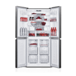 Fitelli KV421BL Amerikaanse koelkast zwart RVS 4 deurs 421liter - Afbeelding 9