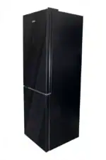 Luxe Fitelli KV314GLZW02 Koel-vriescombinatie-Glazen voorkant -No-frost-185cm hoog-60cm breed-kleur zwart - Afbeelding 2