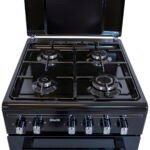 Fitelli FG5001ZW Fornuis - Gas - breedte 50 cm - Zwarte kleur - Afbeelding 2