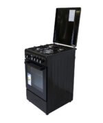 Fitelli FG5001ZW Fornuis - Gas - breedte 50 cm - Zwarte kleur - Afbeelding 3