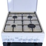 Fitelli FG5001WIT Fornuis - Gas - breedte 50 cm - Witte kleur - Afbeelding 2