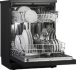 Inventum VVW6008AB - Vaatwasser - Vrijstaand - 12 couverts - 3 programma’s - Bestekmandje - Zwart - Afbeelding 3