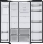 B-keus!! Samsung RS68CG883EB1 - Amerikaanse koelkast - TwinCooling Plus - Antraciet - Afbeelding 2