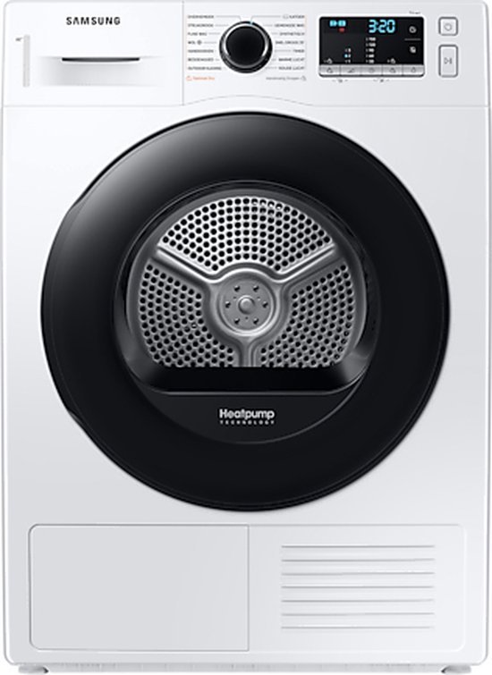 550x755-2.jpg B-keus!! Samsung DV80TA220AE wasdroger Vrijstaand Voorbelading 8 kg A+++ Wit - Afbeelding 1