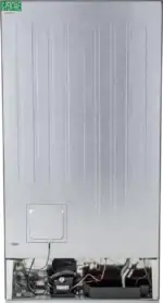 Aanbieding!! Fitelli KV436ISIL2 Amerikaanse koelkast Zilver grijs 90cm breed - Afbeelding 6