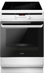 Inventum VFI6042WIT - Vrijstaand inductie fornuis - Elektrische oven - 4 kookzones 60cm- 65 liter - wit - Afbeelding 3
