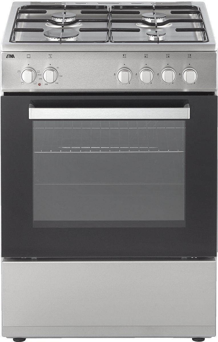 764x1200.jpg ETNA FGV160RVS - Gas/elektro fornuis - RVS 60 cm - Afbeelding 1